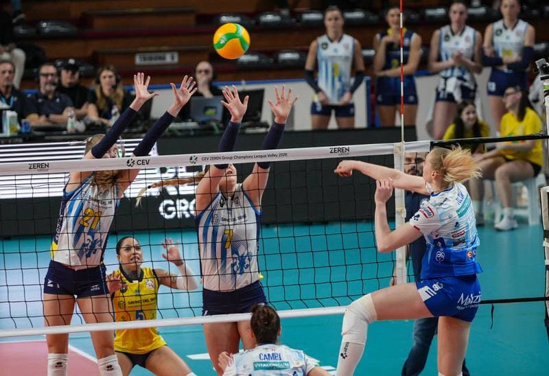 Volleyball. CEV Champions League Women. Igor Gorgonzola Novara - Savino Del Bene Scandicci. 18.02.2026