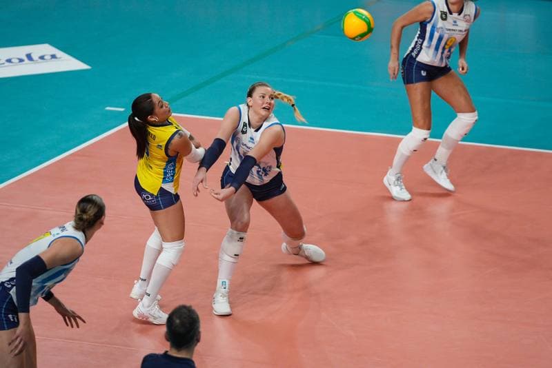 Volleyball. CEV Champions League Women. Igor Gorgonzola Novara - Savino Del Bene Scandicci. 18.02.2026