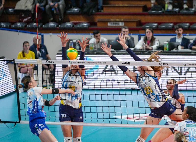 Volleyball. CEV Champions League Women. Igor Gorgonzola Novara - Savino Del Bene Scandicci. 18.02.2026
