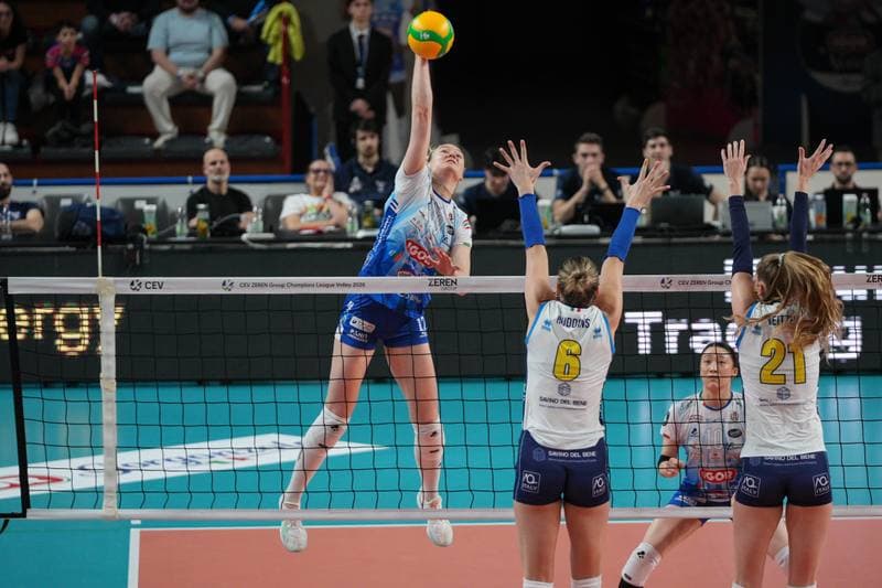 Volleyball. CEV Champions League Women. Igor Gorgonzola Novara - Savino Del Bene Scandicci. 18.02.2026