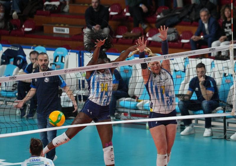 Volleyball. CEV Champions League Women. Igor Gorgonzola Novara - Savino Del Bene Scandicci. 18.02.2026