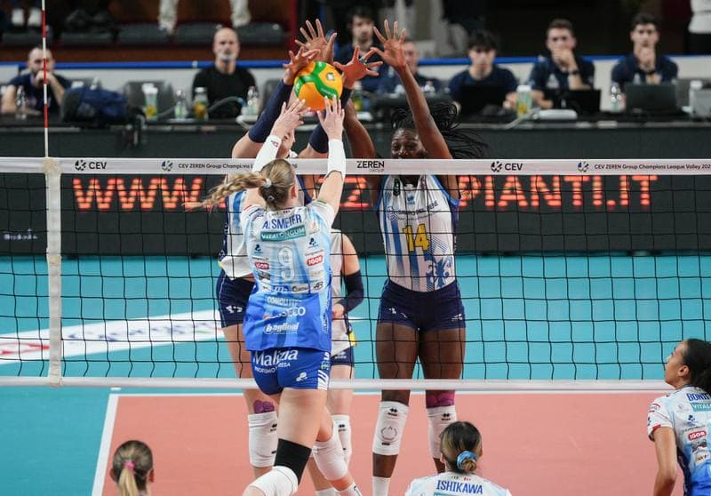 Volleyball. CEV Champions League Women. Igor Gorgonzola Novara - Savino Del Bene Scandicci. 18.02.2026