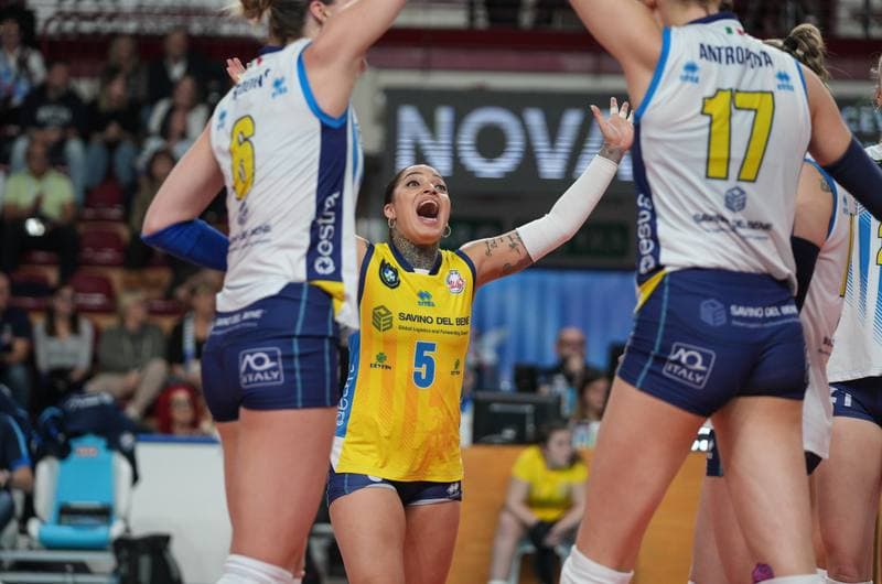 Volleyball. CEV Champions League Women. Igor Gorgonzola Novara - Savino Del Bene Scandicci. 18.02.2026