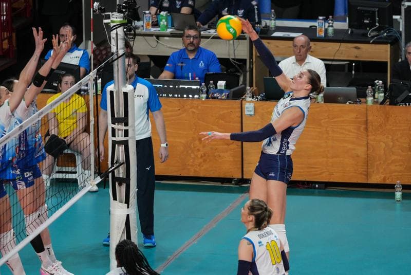 Volleyball. CEV Champions League Women. Igor Gorgonzola Novara - Savino Del Bene Scandicci. 18.02.2026