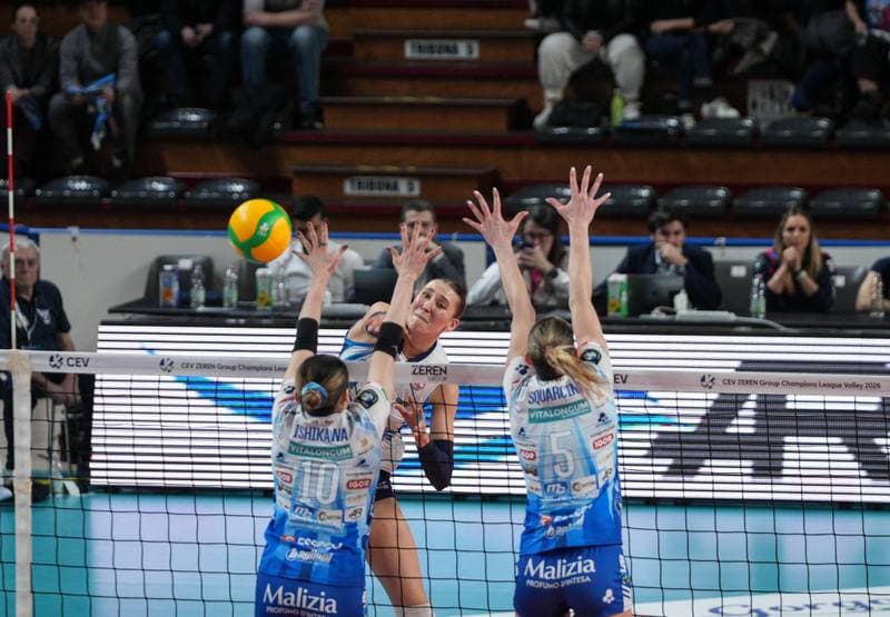 Volleyball. CEV Champions League Women. Igor Gorgonzola Novara - Savino Del Bene Scandicci. 18.02.2026
