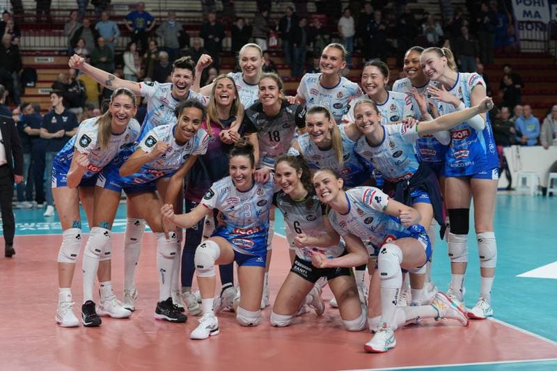 Volleyball. CEV Champions League Women. Igor Gorgonzola Novara - Savino Del Bene Scandicci. 18.02.2026