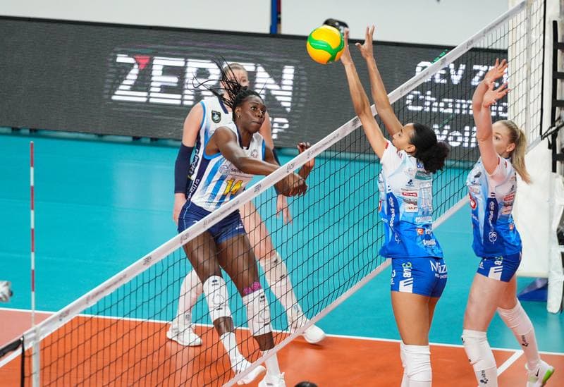 Volleyball. CEV Champions League Women. Igor Gorgonzola Novara - Savino Del Bene Scandicci. 18.02.2026