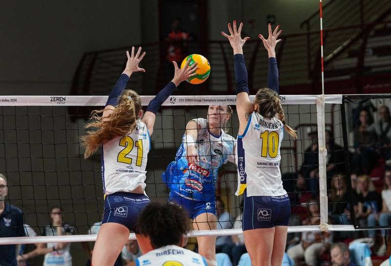 Volleyball. CEV Champions League Women. Igor Gorgonzola Novara - Savino Del Bene Scandicci. 18.02.2026