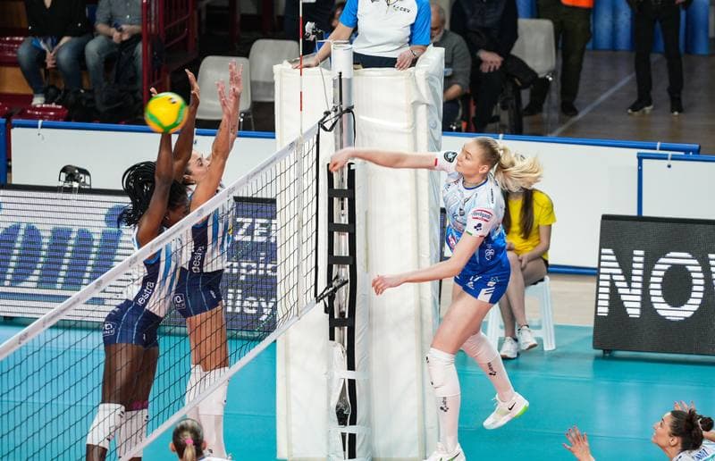Volleyball. CEV Champions League Women. Igor Gorgonzola Novara - Savino Del Bene Scandicci. 18.02.2026