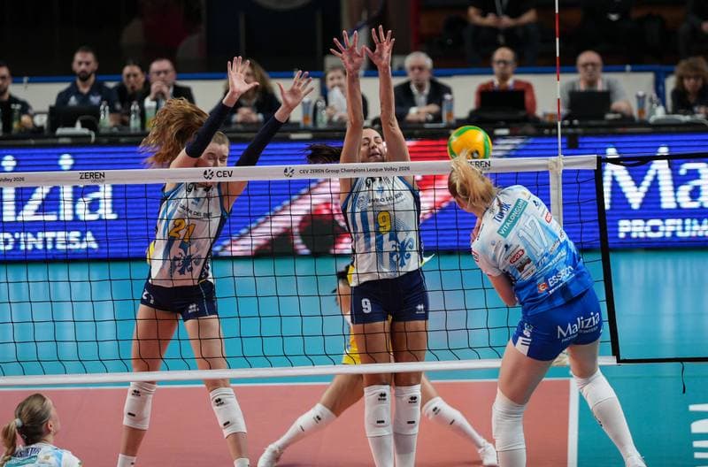 Volleyball. CEV Champions League Women. Igor Gorgonzola Novara - Savino Del Bene Scandicci. 18.02.2026