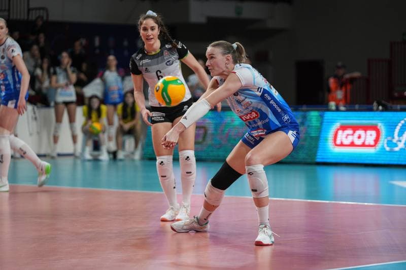 Volleyball. CEV Champions League Women. Igor Gorgonzola Novara - Savino Del Bene Scandicci. 18.02.2026