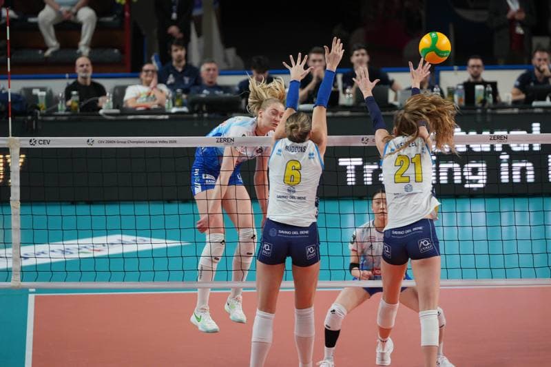 Volleyball. CEV Champions League Women. Igor Gorgonzola Novara - Savino Del Bene Scandicci. 18.02.2026