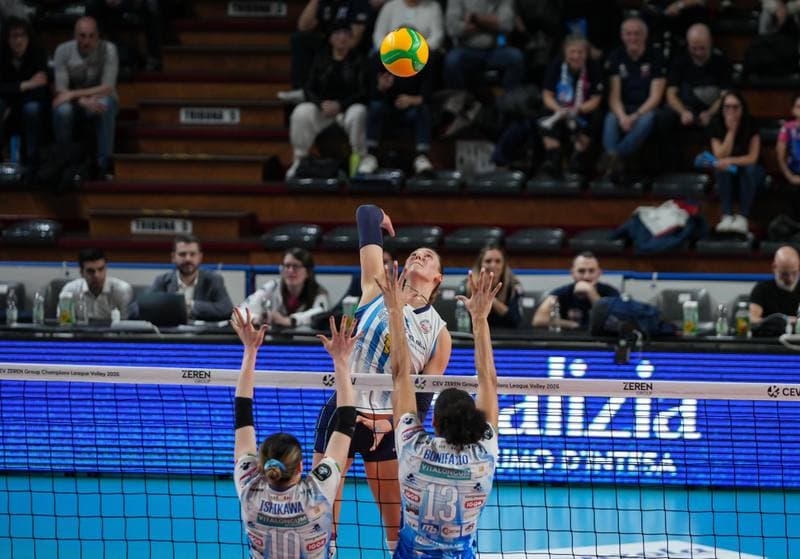 Volleyball. CEV Champions League Women. Igor Gorgonzola Novara - Savino Del Bene Scandicci. 18.02.2026
