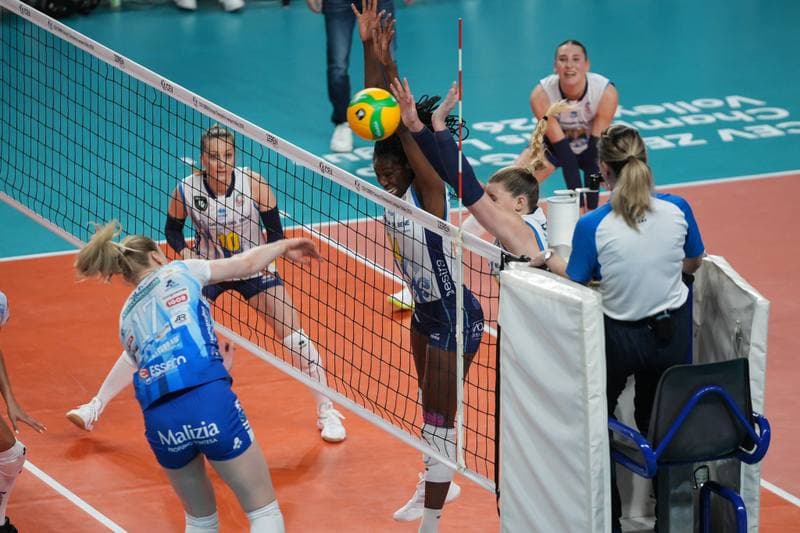 Volleyball. CEV Champions League Women. Igor Gorgonzola Novara - Savino Del Bene Scandicci. 18.02.2026