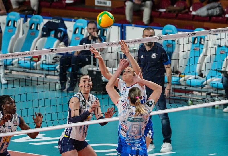 Volleyball. CEV Champions League Women. Igor Gorgonzola Novara - Savino Del Bene Scandicci. 18.02.2026