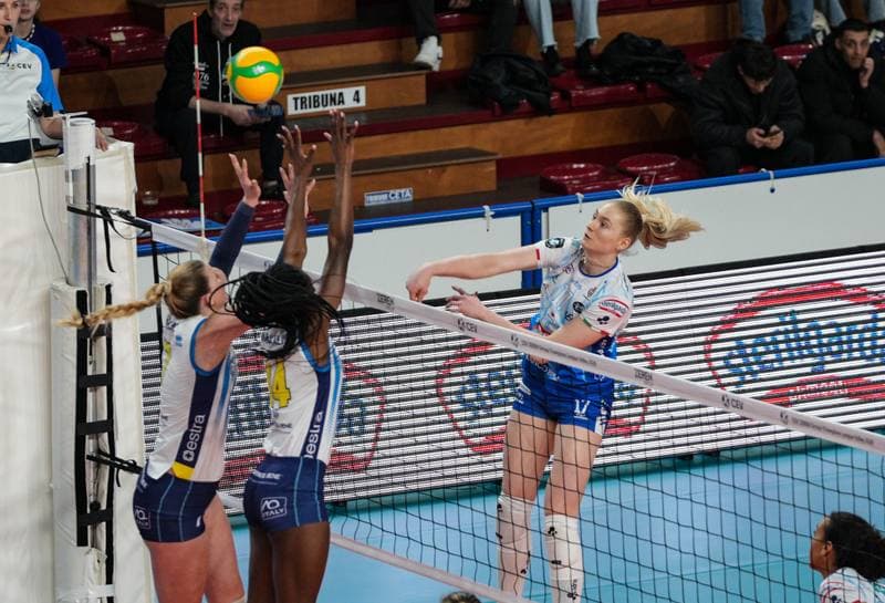 Volleyball. CEV Champions League Women. Igor Gorgonzola Novara - Savino Del Bene Scandicci. 18.02.2026