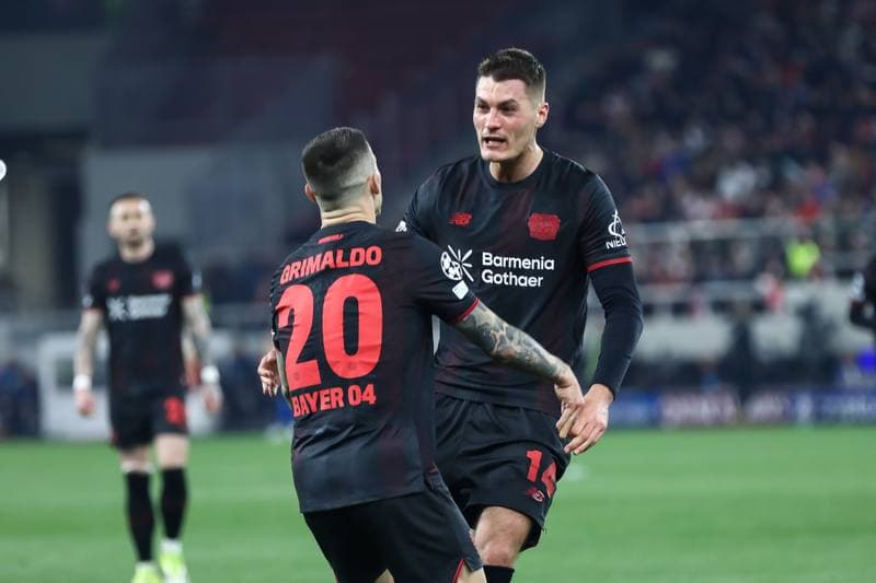 Football. UEFA Champions League. Olympiacos - Bayer Leverkusen. 18.02.2026