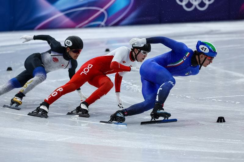 Short Track Speed Skating. Olympic Winter Games Milano-Cortina 2026. Men's 500m Finals. 18.02.2026