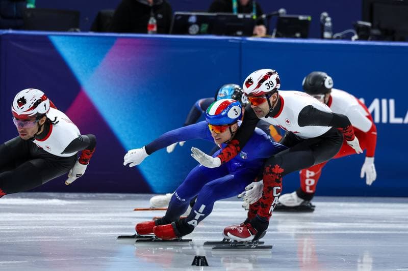 Short Track Speed Skating. Olympic Winter Games Milano-Cortina 2026. Men's 500m Finals. 18.02.2026