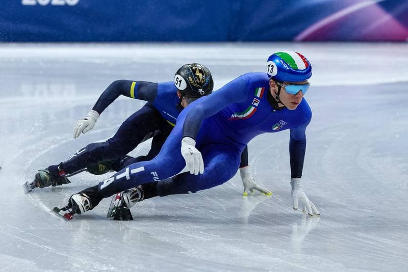 Short Track Speed Skating. Olympic Winter Games Milano-Cortina 2026. Men's 500m Finals. 18.02.2026
