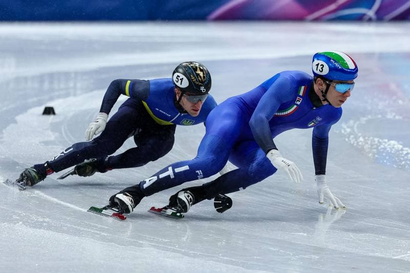 Short Track Speed Skating. Olympic Winter Games Milano-Cortina 2026. Men's 500m Finals. 18.02.2026
