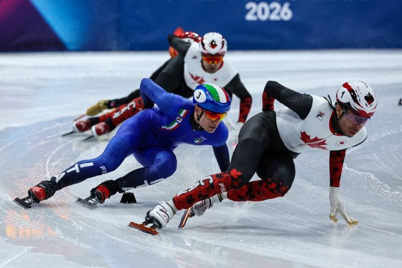 Short Track Speed Skating. Olympic Winter Games Milano-Cortina 2026. Men's 500m Finals. 18.02.2026