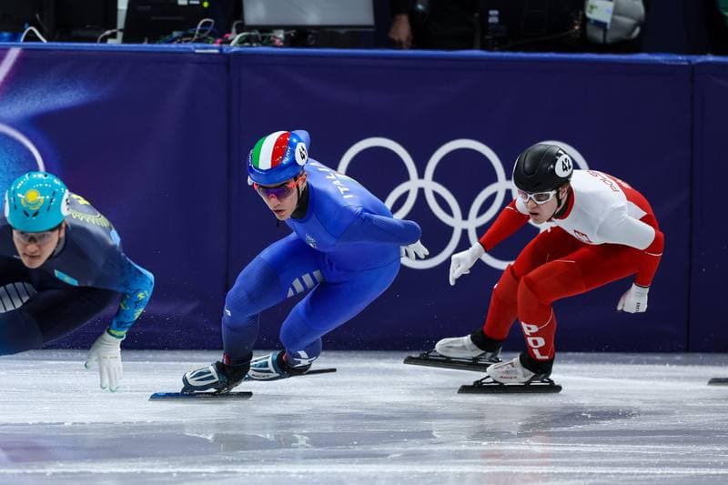Short Track Speed Skating. Olympic Winter Games Milano-Cortina 2026. Men's 500m Finals. 18.02.2026