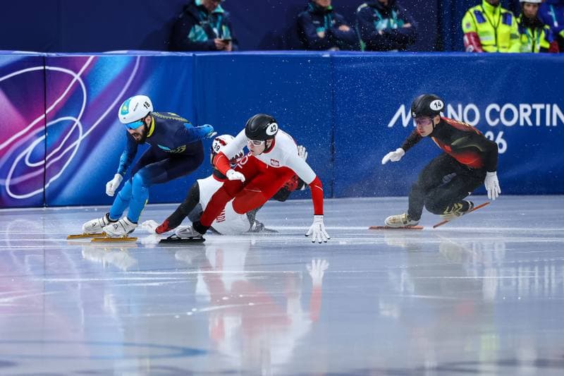 Short Track Speed Skating. Olympic Winter Games Milano-Cortina 2026. Men's 500m Finals. 18.02.2026