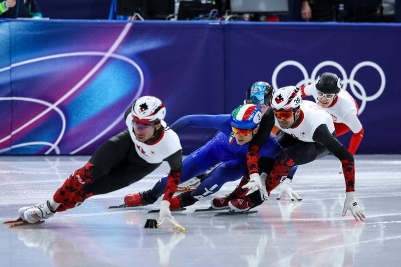 Short Track Speed Skating. Olympic Winter Games Milano-Cortina 2026. Men's 500m Finals. 18.02.2026