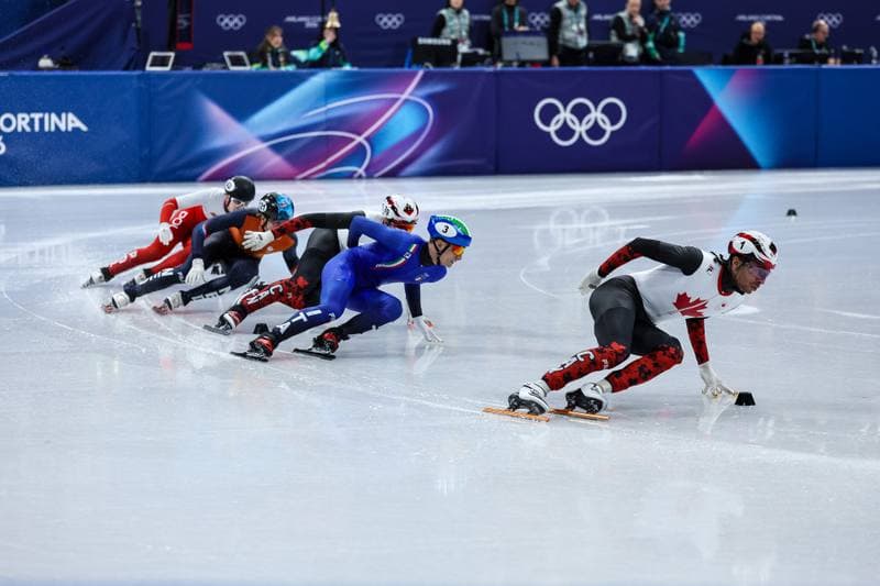 Short Track Speed Skating. Olympic Winter Games Milano-Cortina 2026. Men's 500m Finals. 18.02.2026