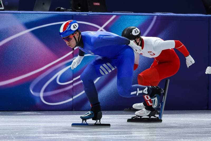 Short Track Speed Skating. Olympic Winter Games Milano-Cortina 2026. Men's 500m Finals. 18.02.2026