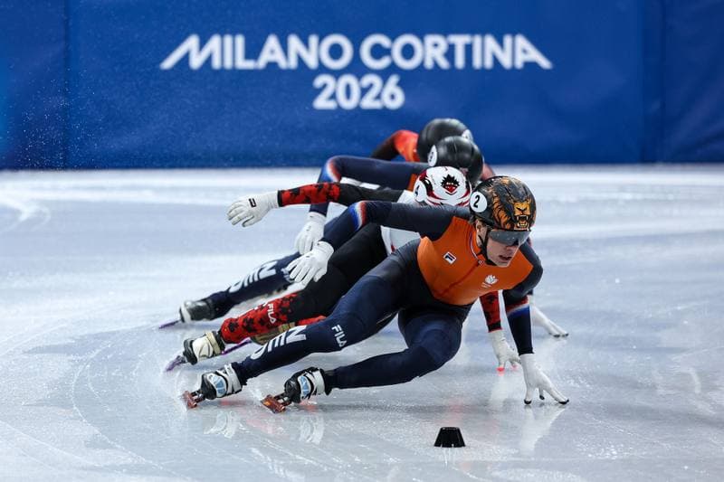 Short Track Speed Skating. Olympic Winter Games Milano-Cortina 2026. Men's 500m Finals. 18.02.2026