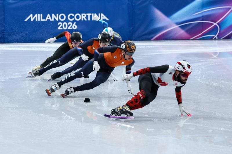 Short Track Speed Skating. Olympic Winter Games Milano-Cortina 2026. Men's 500m Finals. 18.02.2026