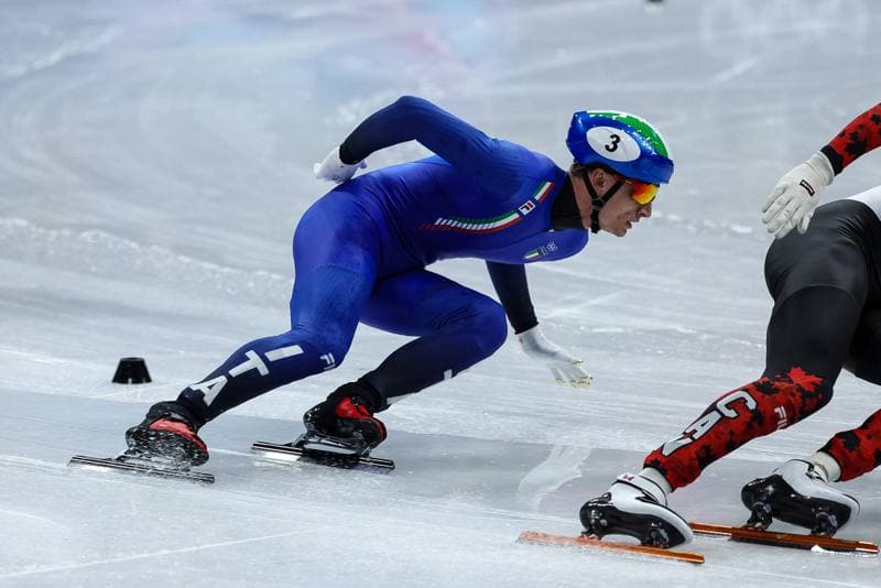 Short Track Speed Skating. Olympic Winter Games Milano-Cortina 2026. Men's 500m Finals. 18.02.2026