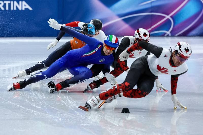 Short Track Speed Skating. Olympic Winter Games Milano-Cortina 2026. Men's 500m Finals. 18.02.2026