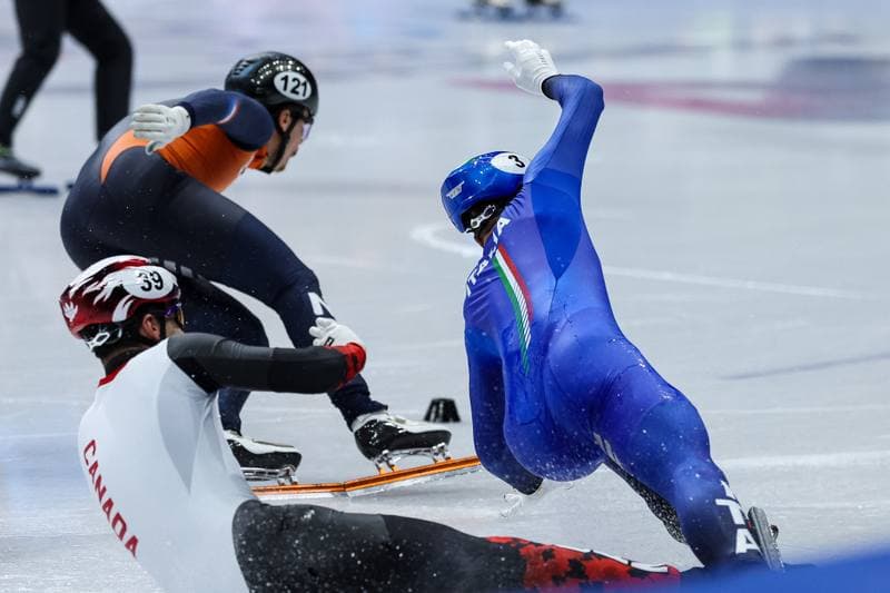 Short Track Speed Skating. Olympic Winter Games Milano-Cortina 2026. Men's 500m Finals. 18.02.2026