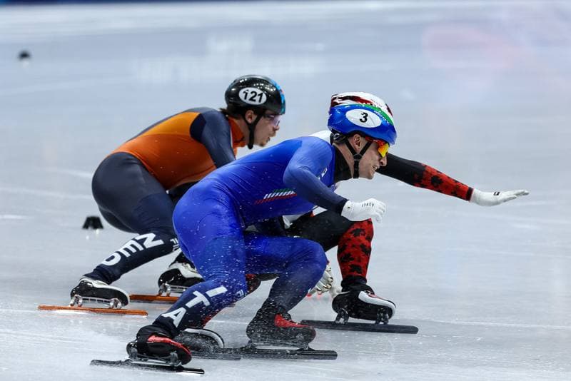 Short Track Speed Skating. Olympic Winter Games Milano-Cortina 2026. Men's 500m Finals. 18.02.2026