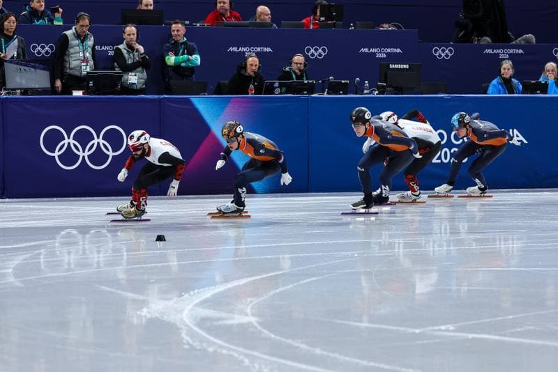 Short Track Speed Skating. Olympic Winter Games Milano-Cortina 2026. Men's 500m Finals. 18.02.2026