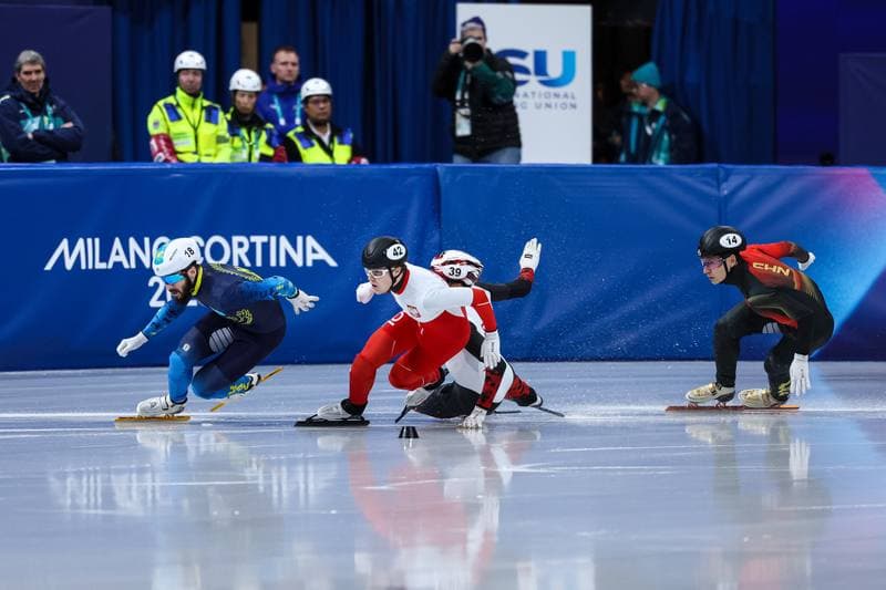 Short Track Speed Skating. Olympic Winter Games Milano-Cortina 2026. Men's 500m Finals. 18.02.2026