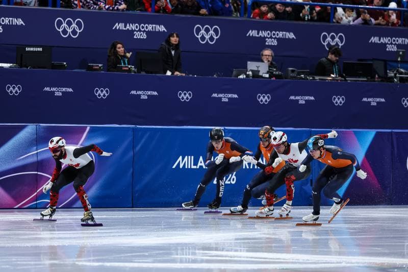 Short Track Speed Skating. Olympic Winter Games Milano-Cortina 2026. Men's 500m Finals. 18.02.2026