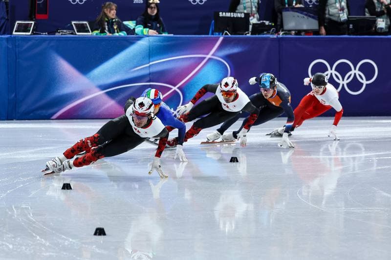 Short Track Speed Skating. Olympic Winter Games Milano-Cortina 2026. Men's 500m Finals. 18.02.2026