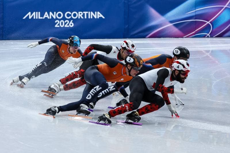 Short Track Speed Skating. Olympic Winter Games Milano-Cortina 2026. Men's 500m Finals. 18.02.2026