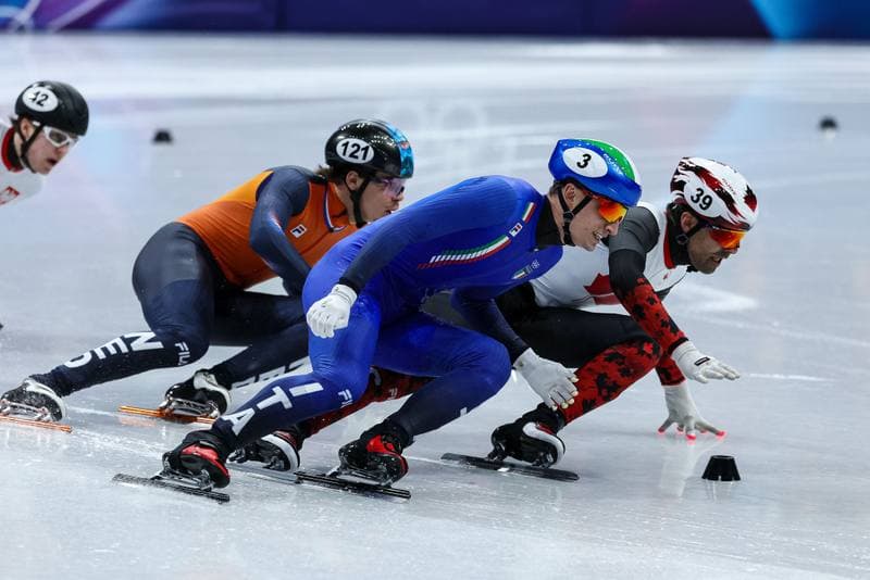Short Track Speed Skating. Olympic Winter Games Milano-Cortina 2026. Men's 500m Finals. 18.02.2026