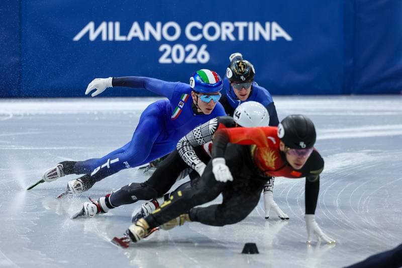 Short Track Speed Skating. Olympic Winter Games Milano-Cortina 2026. Men's 500m Finals. 18.02.2026