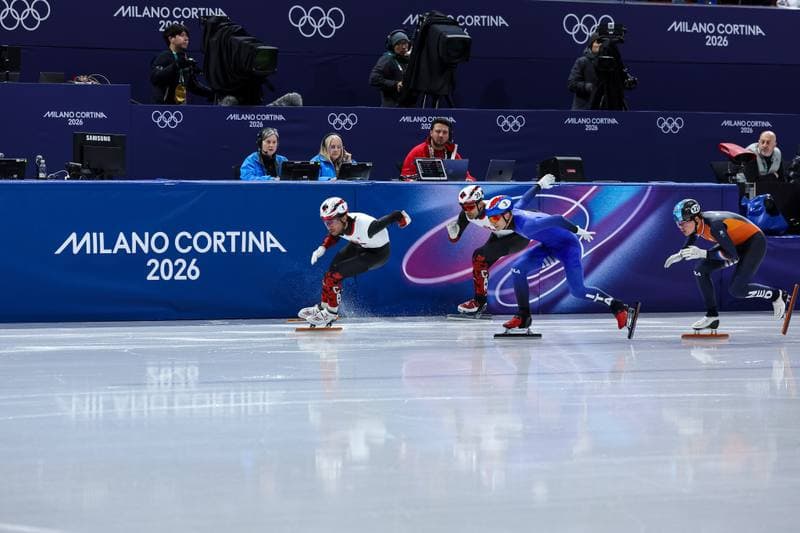 Short Track Speed Skating. Olympic Winter Games Milano-Cortina 2026. Men's 500m Finals. 18.02.2026