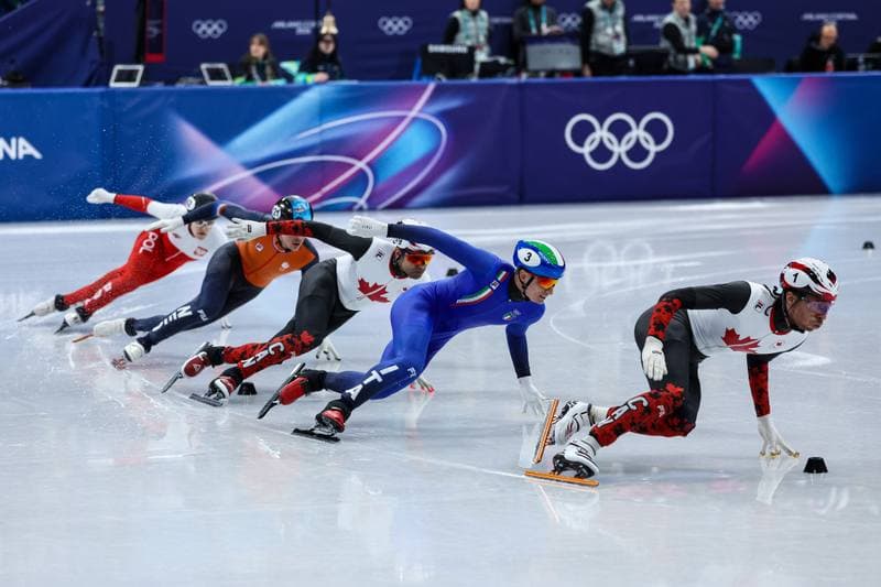 Short Track Speed Skating. Olympic Winter Games Milano-Cortina 2026. Men's 500m Finals. 18.02.2026
