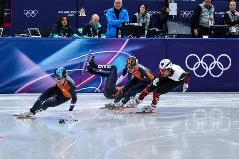 Short Track Speed Skating. Olympic Winter Games Milano-Cortina 2026. Men's 500m Finals. 18.02.2026