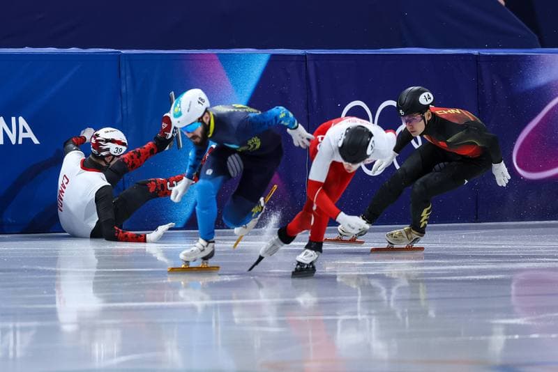 Short Track Speed Skating. Olympic Winter Games Milano-Cortina 2026. Men's 500m Finals. 18.02.2026