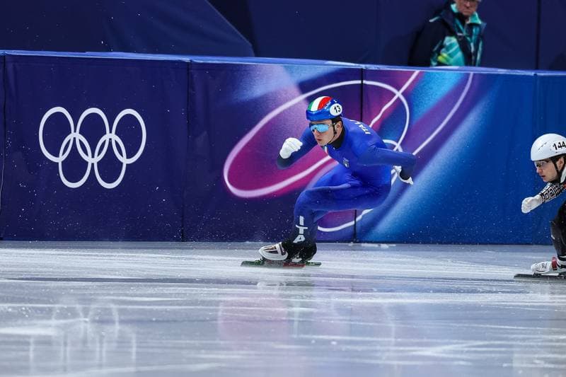 Short Track Speed Skating. Olympic Winter Games Milano-Cortina 2026. Men's 500m Finals. 18.02.2026