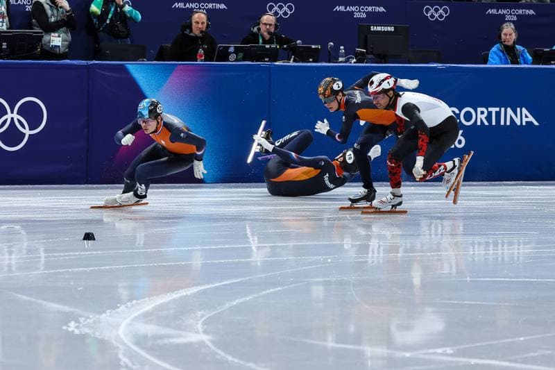Short Track Speed Skating. Olympic Winter Games Milano-Cortina 2026. Men's 500m Finals. 18.02.2026